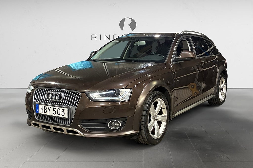 Audi A4 Allroad 2.0 TDI 190 HK Q DRAG D-VÄRM NAVI KAMREM BYTT