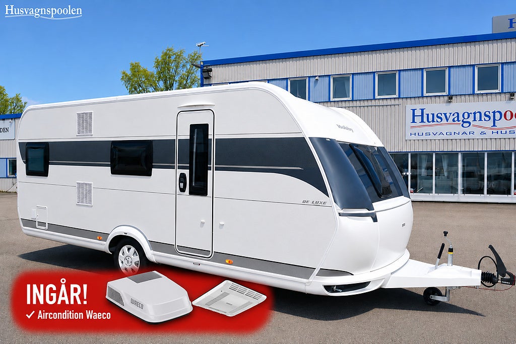 Hobby 545 KMF De Luxe Alde AC Barnkammare