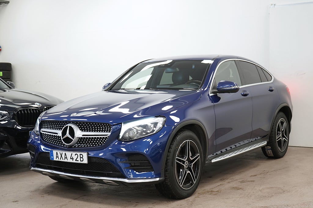 Mercedes-Benz GLC 220d COUPÉ 4M AMG VÄRMARE DRAG BURMESTER 360