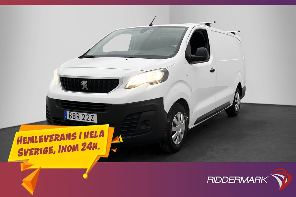 Peugeot Expert L3 Värmare Dragkrok PDC Farthållare V-Inredd