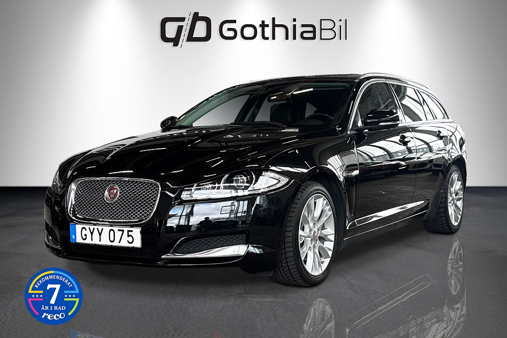 Jaguar XF Sportbrake 2.2 TDi4 200hk Sportbrake Kamera Läder Navi