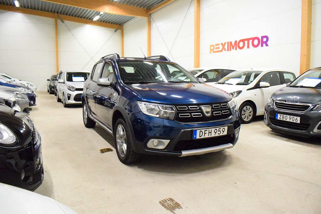 Dacia Sandero Stepway 0.9 TCe Euro 6  Ny Besiktad 