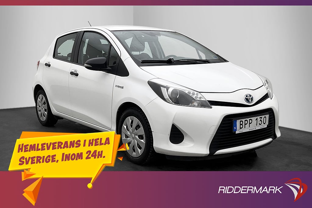 Toyota Yaris Hybrid Life P-sensorer 0.35l/mil 101hk