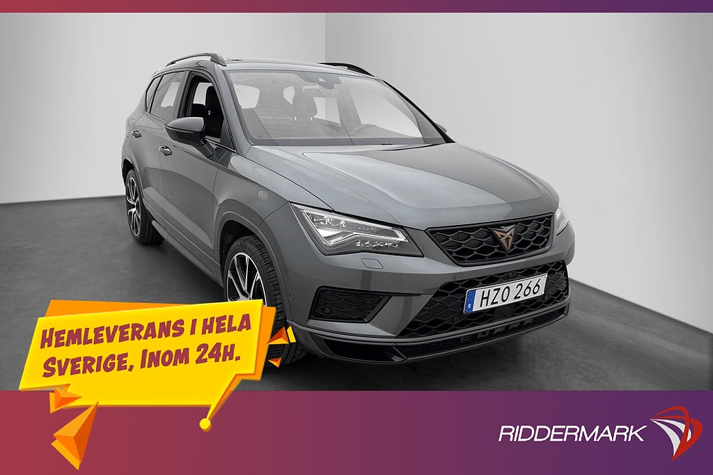 Cupra Ateca 2.0 TSI 4x4 300hk Cockpit 360° Beats Navi