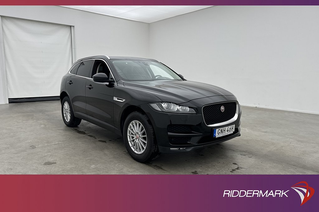 Jaguar F-Pace 20d AWD 180hk Skinn Kamera Navi Keyless