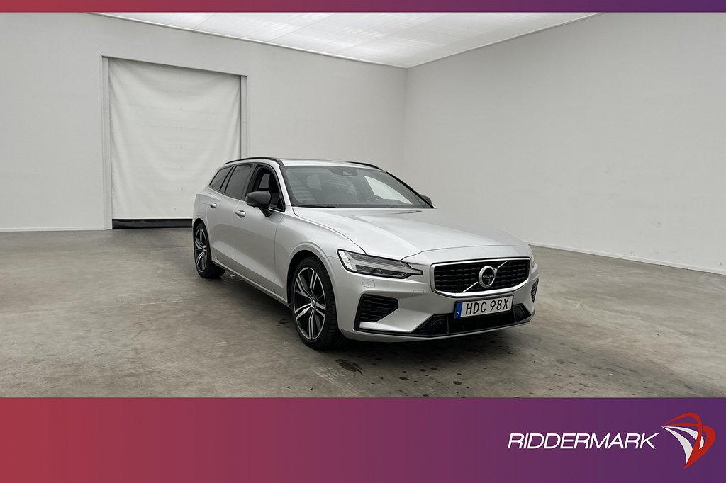 Volvo V60 T8 AWD 392hk R-Design VOC Pano B&W HUD 360° Drag