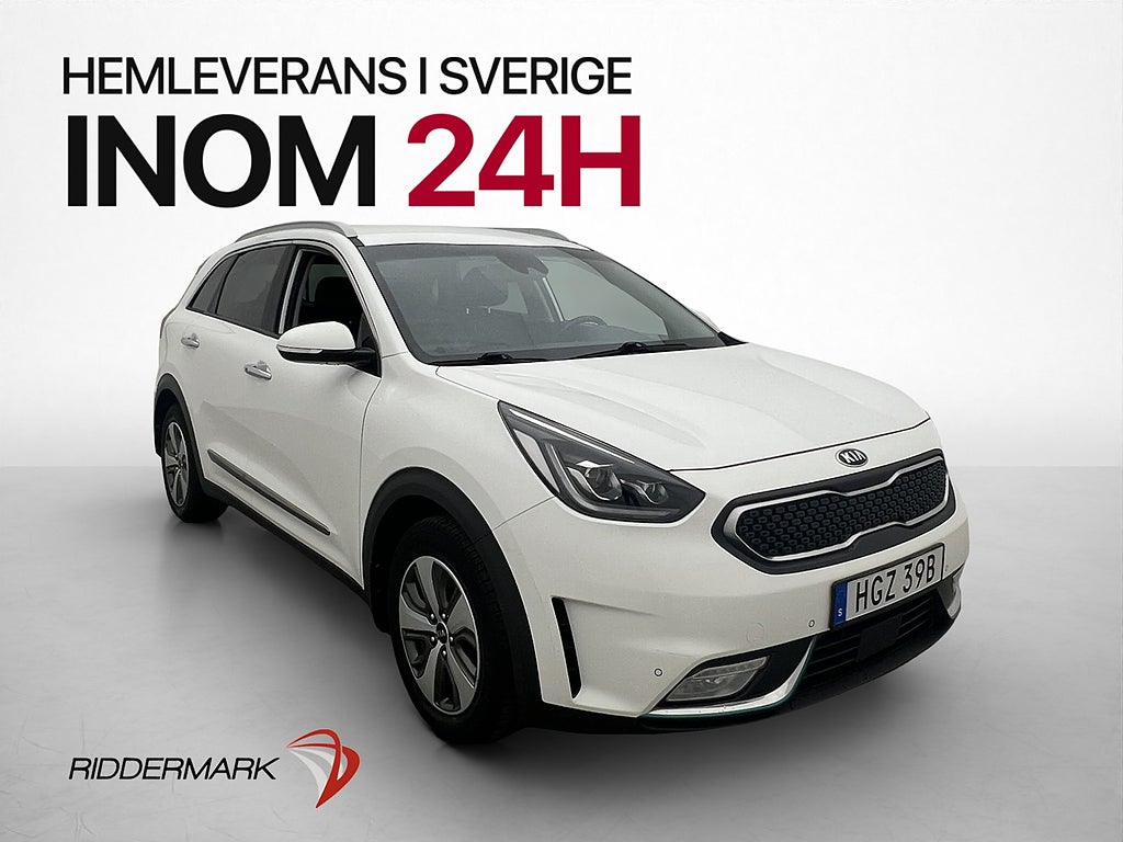 Kia Niro Plug-In 141hk Advance Plus Kamera CarPlay Skinn