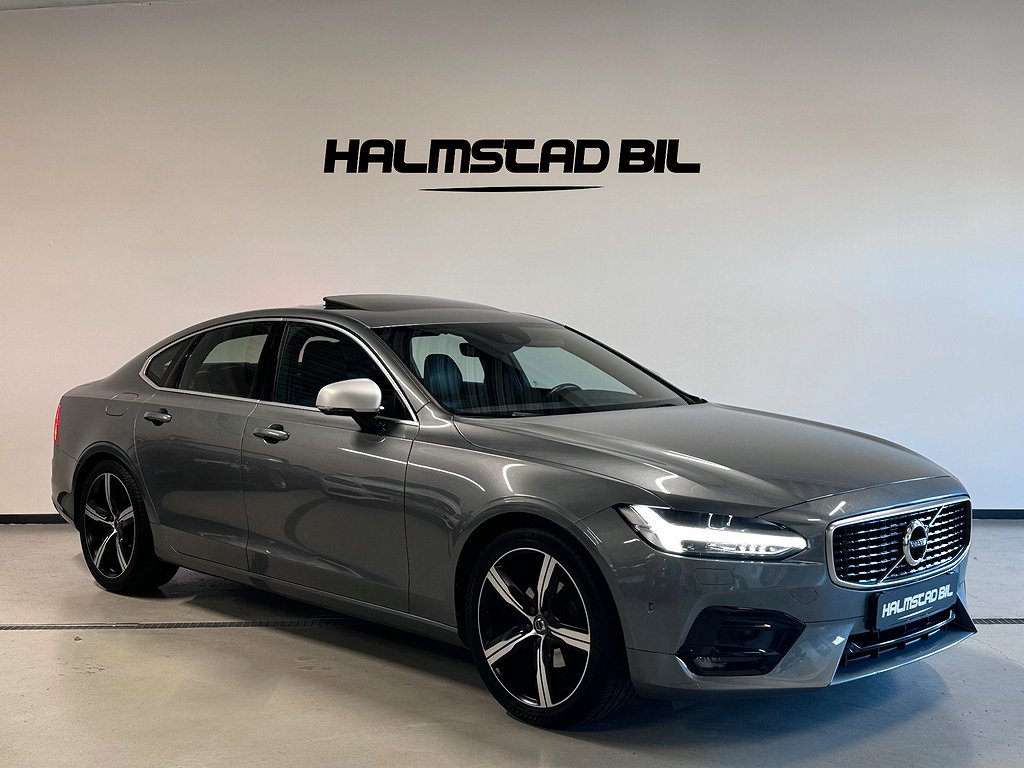 Volvo S90 D4 AWD R-Design VOC Värm Taklucka Kamera GPS 4-Zon