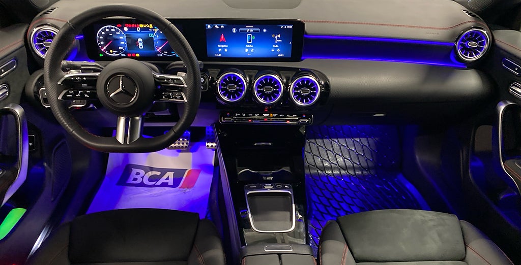 Mercedes-Benz CLA 200 AMG Coupe Advanced Plus 19tum El-stolar - bild 3