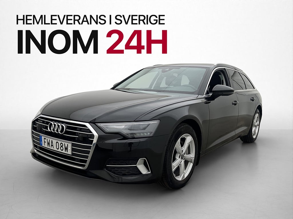 Audi A6 Avant 40 TDI Q 204hk Proline MOMS Värmare Drag Navi