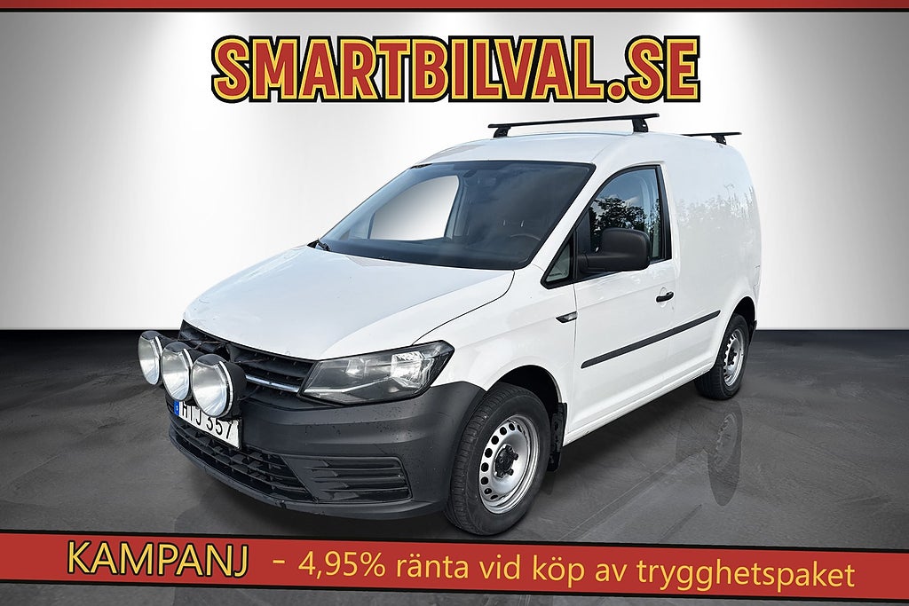 Volkswagen Caddy Skåp 1.6 TDI BMT K-Rem bytt B-Kamera Drag D-Värm 1 Ägar