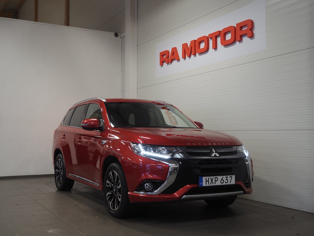 Mitsubishi Outlander PHEV 203hk Business 360º Skinn Drag 2018