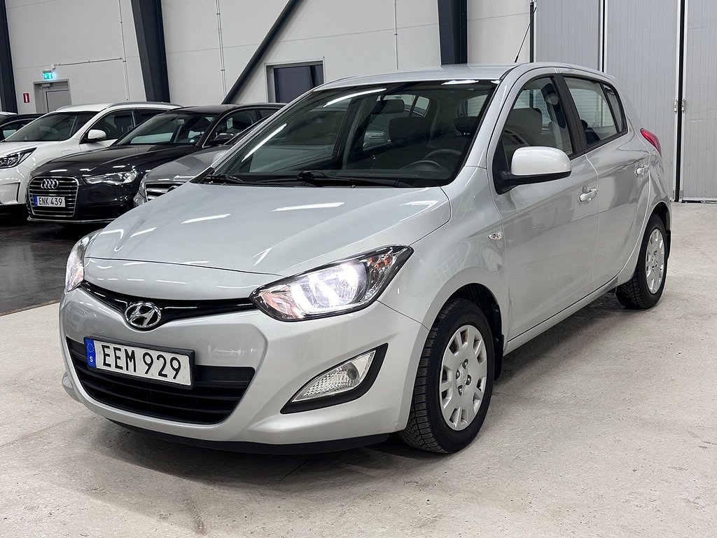 Hyundai i20 5-DÖRRARS 1.2 84HK SELECT LÅG-SKATT LÅG-MIL SoV