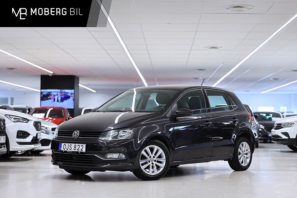 Volkswagen Polo 1.2 TSI 90hk Comfort Årsskatt 360:-