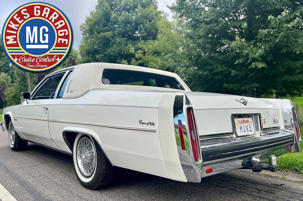 Cadillac Coupé DeVille NYBESIKTIGAD KOMFORTKRYSSARE I ABSOLUT ORIGINALSKICK!