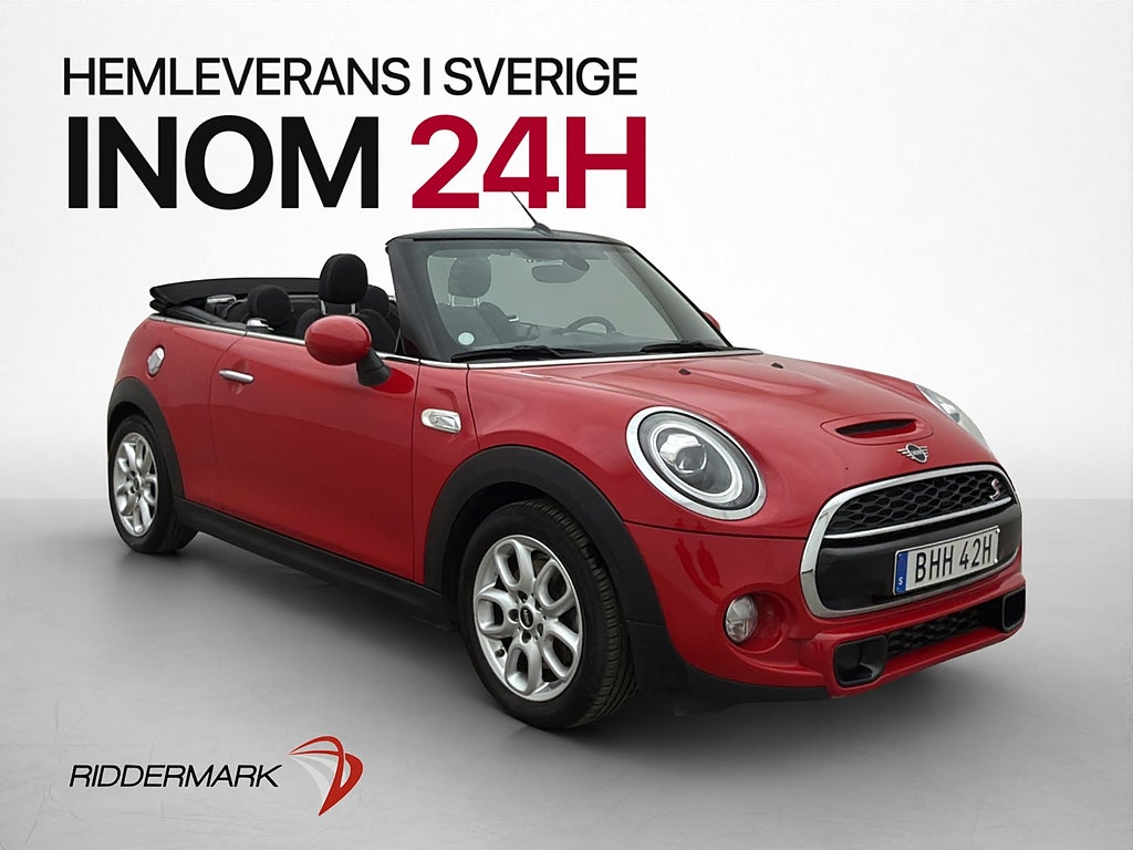 MINI Cooper S Convertible 192hk Pepper II Excitement