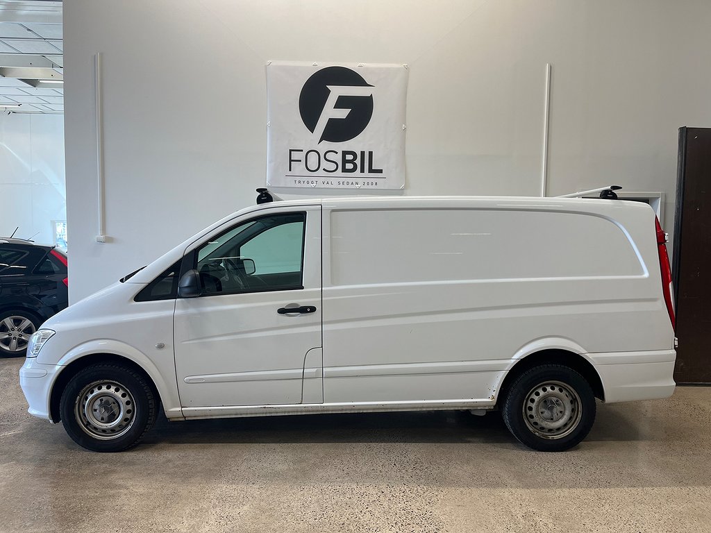 Mercedes-Benz Vito 113 CDI TouchShift Lång 3-sits Drag 136hk