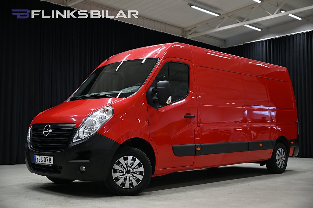 Opel Movano 2.3 CDTi 163HK L3H2 Drag|Värmare|GPS|Backkamera|Leasbar