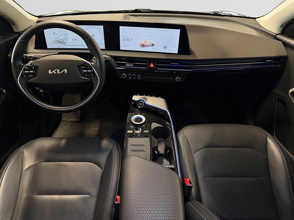Kia EV6 77.4 kWh AWD 325hk Plus Dragkrok 360-Kamera Läder Navi bild 11