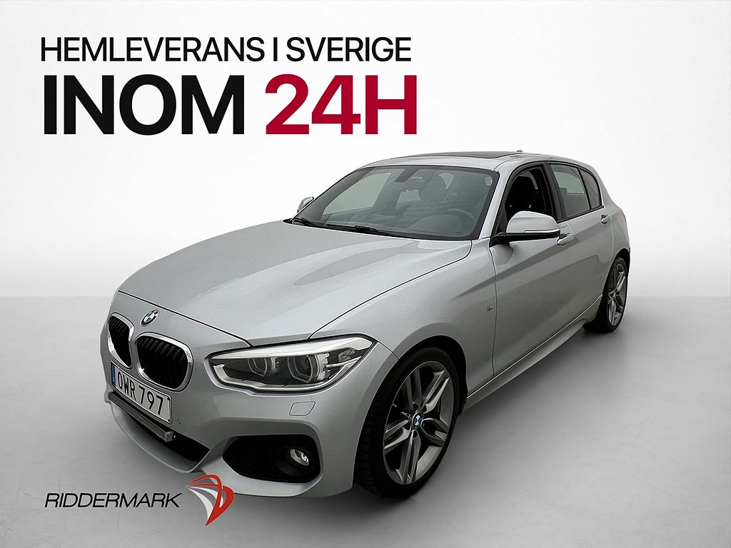 BMW 120 d 190hk M Sport Taklucka Farthållare Bluetooth