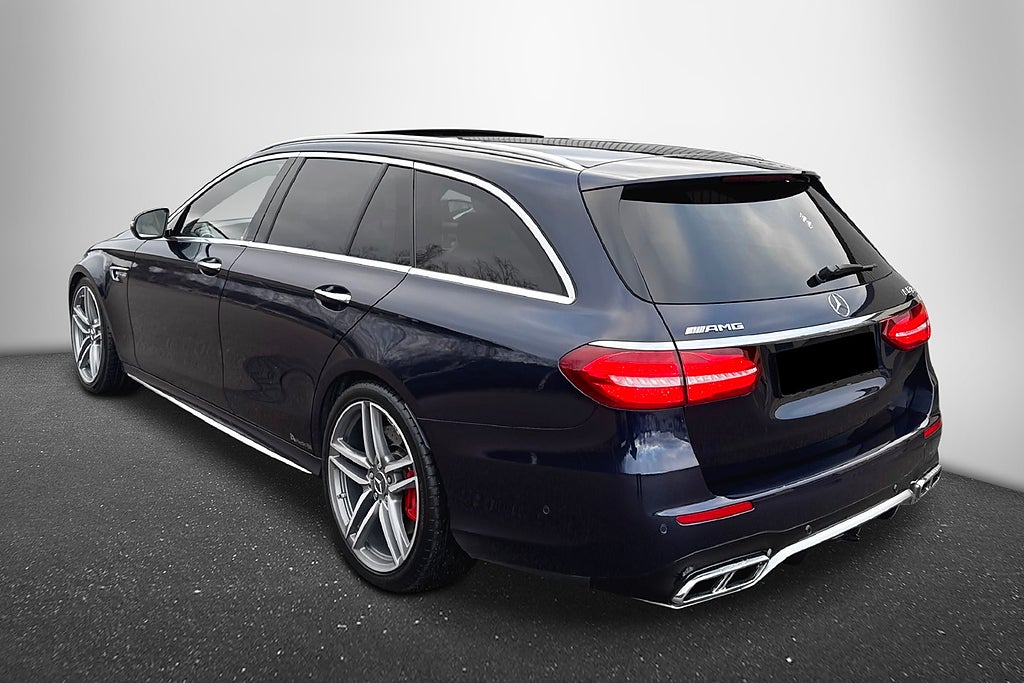 Mercedes-Benz E 63 S T 4MATIC+ AMG 612HK SVENSKSÅLD PANORAMA DRAGKROK 2018, bild 13