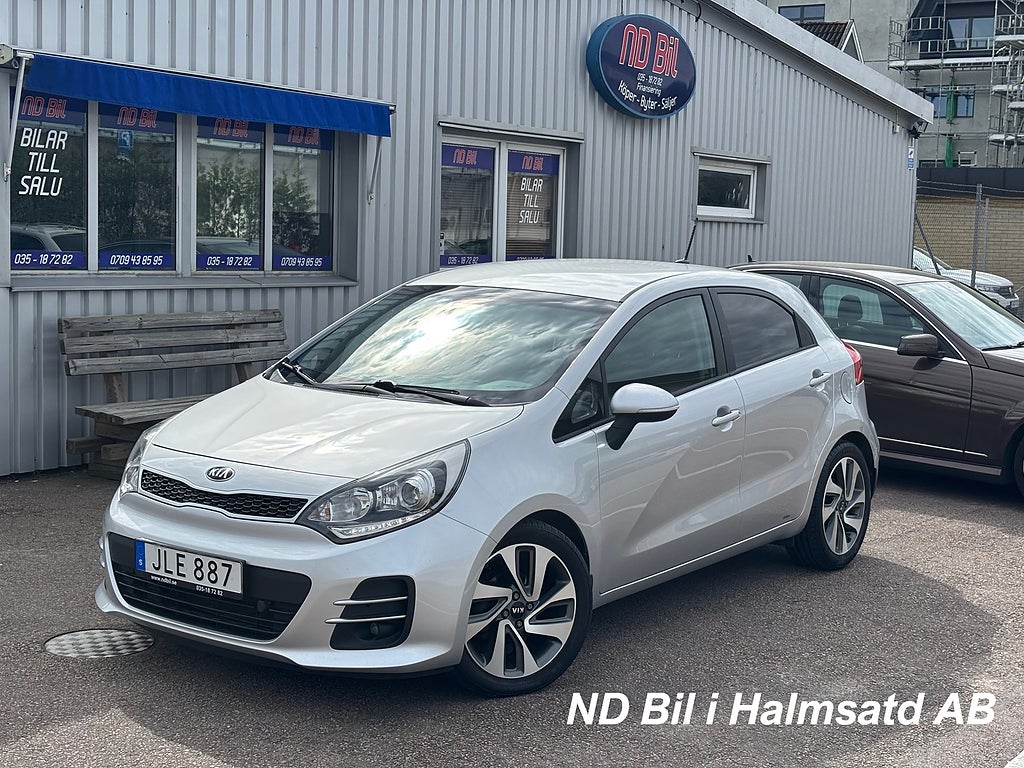 Kia Rio 5-dörrar 1.2 CVVT GLS Navi.