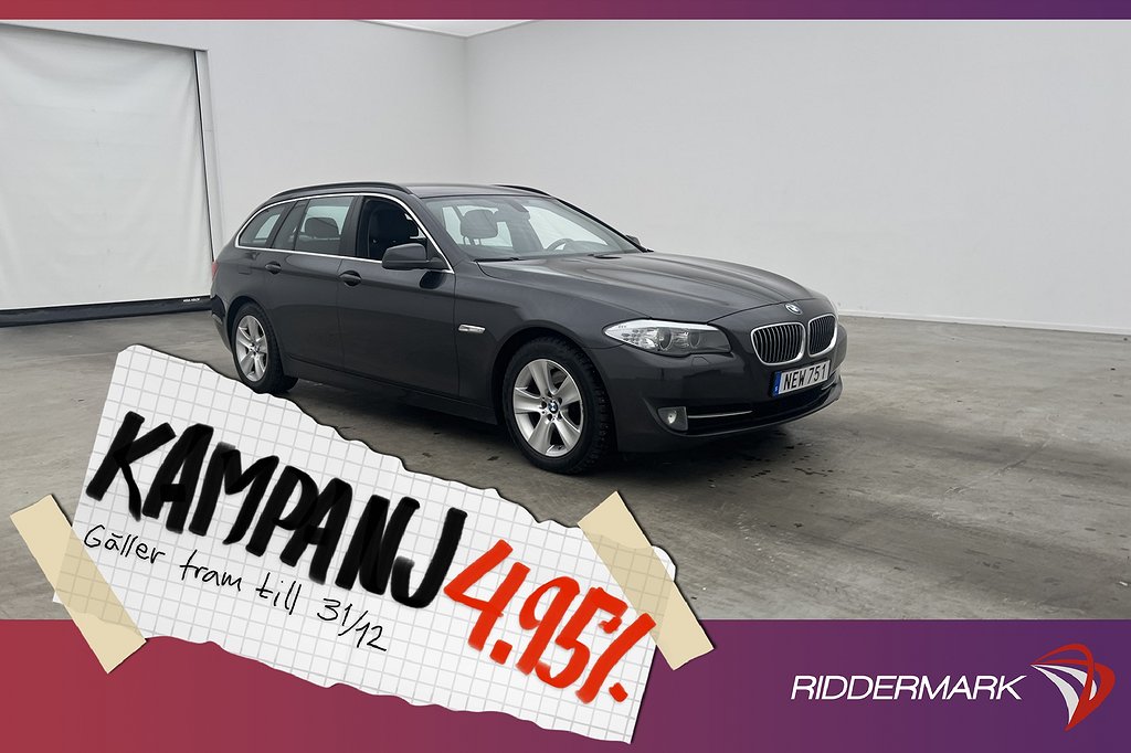 BMW 520 d Touring 184hk Dragkr 4,95% Ränta