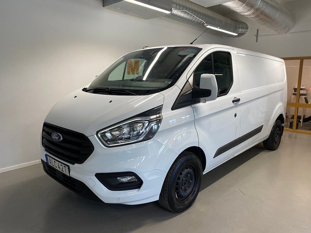 Ford transit Custom 300 2.0 Drag Lång Leasebar Värmare Inredning 