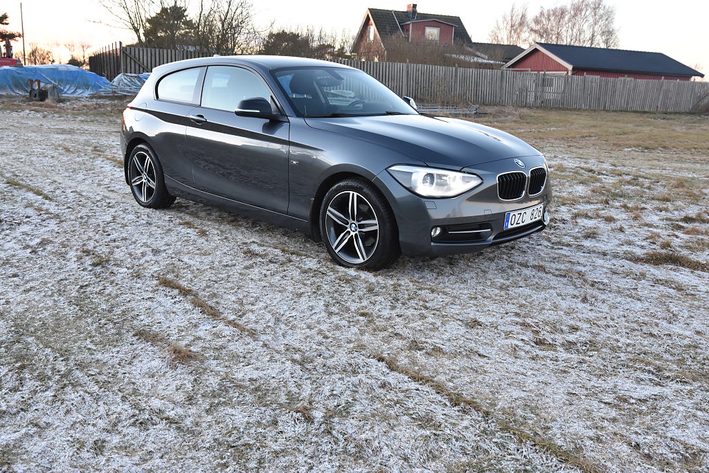 BMW 116 d 3-dörrars Sport line 116hk