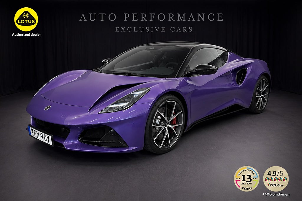 Lotus Emira Turbo SE DCT 405hk / Hemleverans