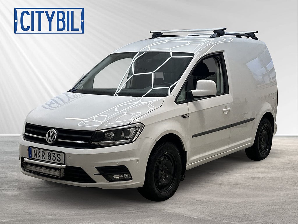 Volkswagen Caddy 2.0 TDI 102Hk Värmare Inredning SoV Moms 