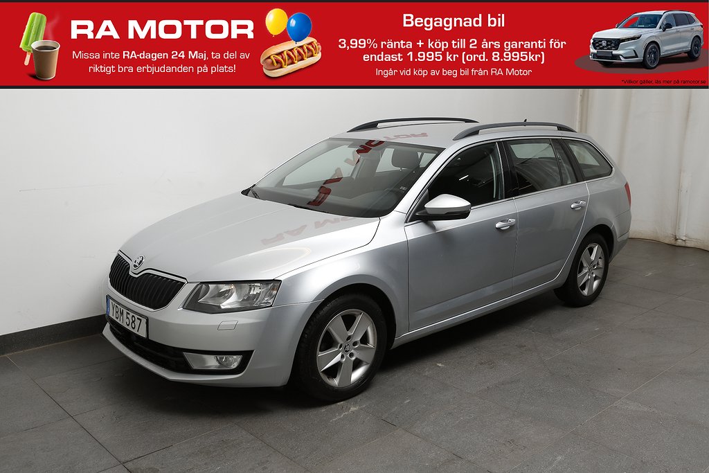 Skoda Octavia 1,2 TSI Ambition Kombi Aut Värmare Drag 2016
