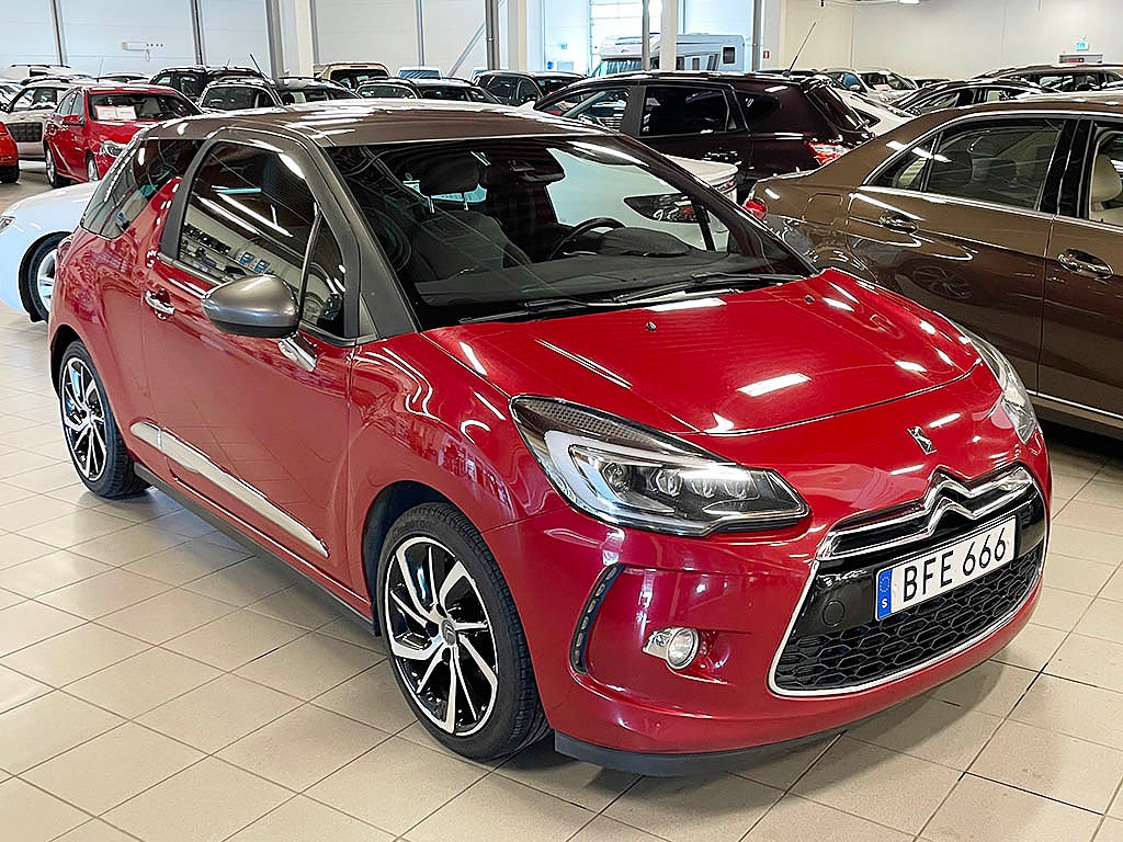 Citroën DS3 1,2 PureTeck 110HK Utt 2016