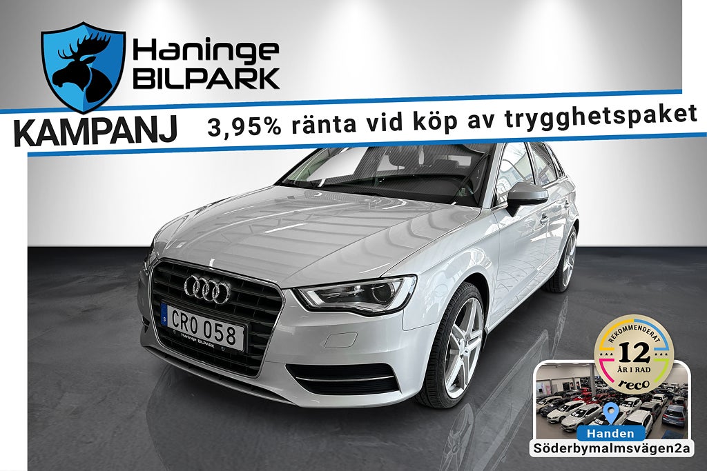Audi A3 SB 1.4 TFSI S Tronic SUPERDEAL 3.95% / BT / PDC / AUT