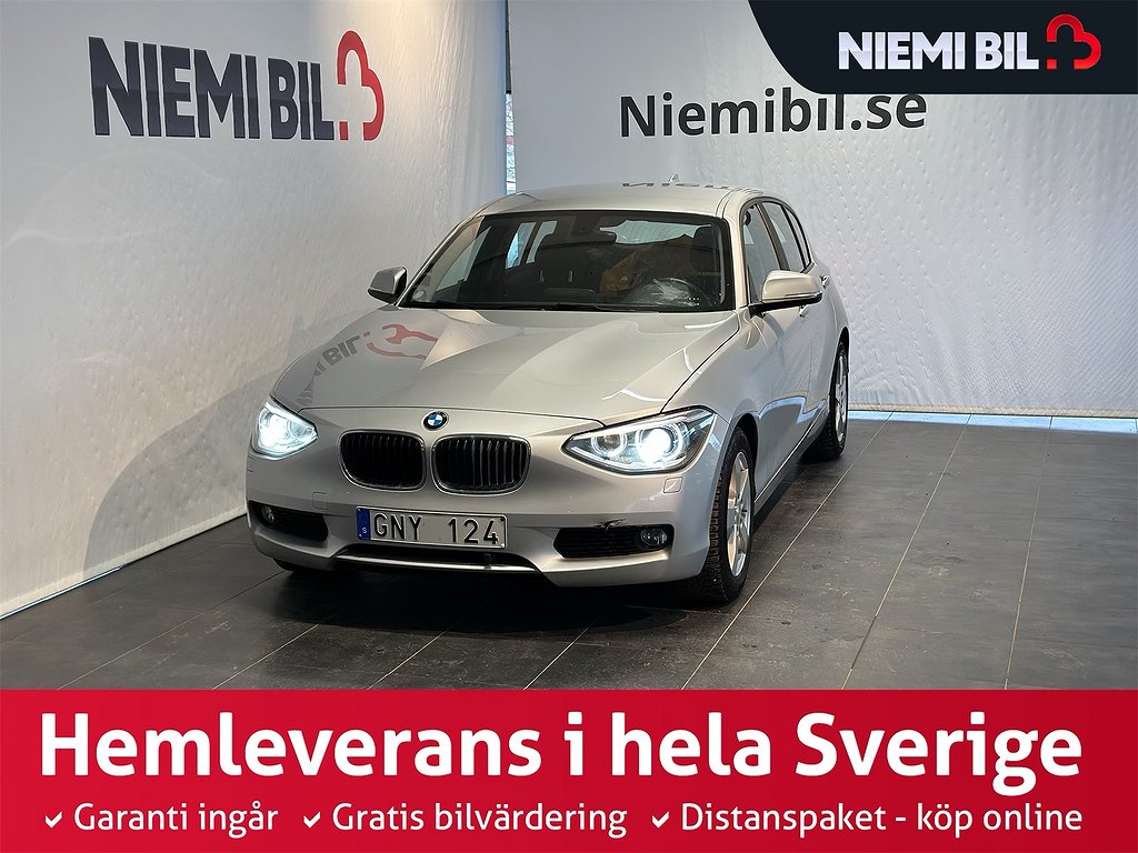 BMW 116 i Steptronic P-sens/Låg skatt/S&V-hjul/MoK/Kamkedja