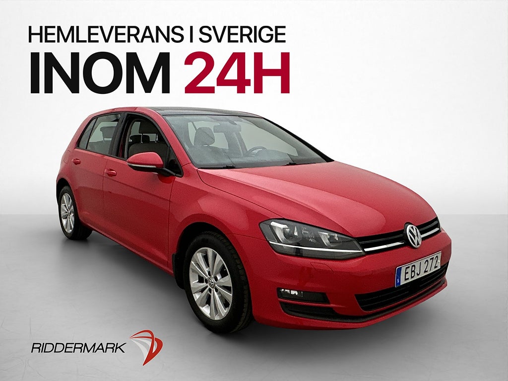Volkswagen Golf 1.2 TSI DSG 110hk Plus Kamera Pano CarPlay
