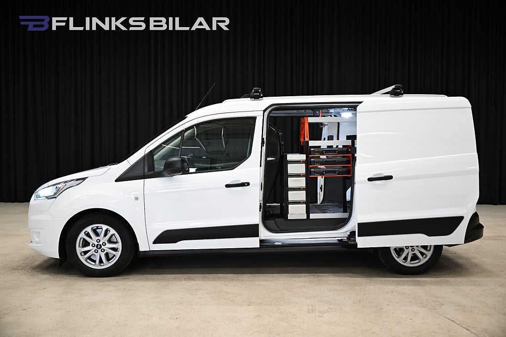 Ford transit Connect 100HK L2|Automat|Inredd|Dubbeldörr|Xenon|SeUtr!