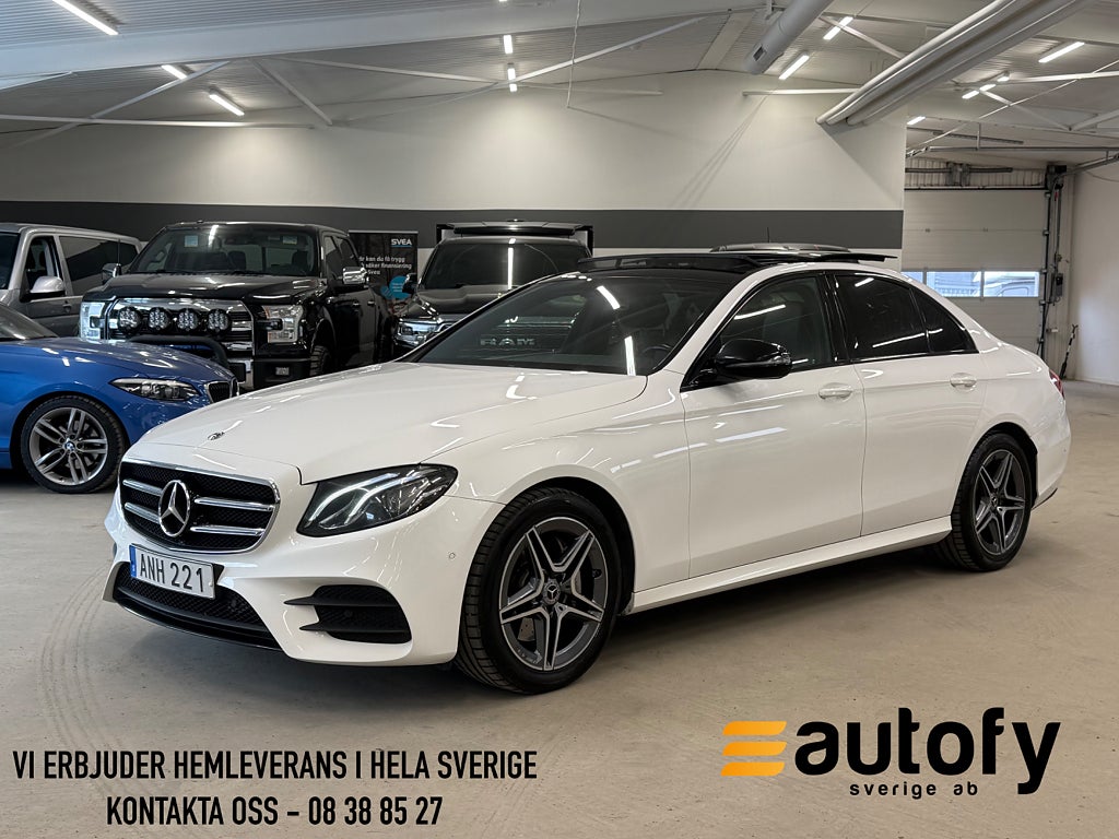 Mercedes-Benz E 200 d 9G AMG NIGHT PANORAMA DRAG WIDESCREEN EU6