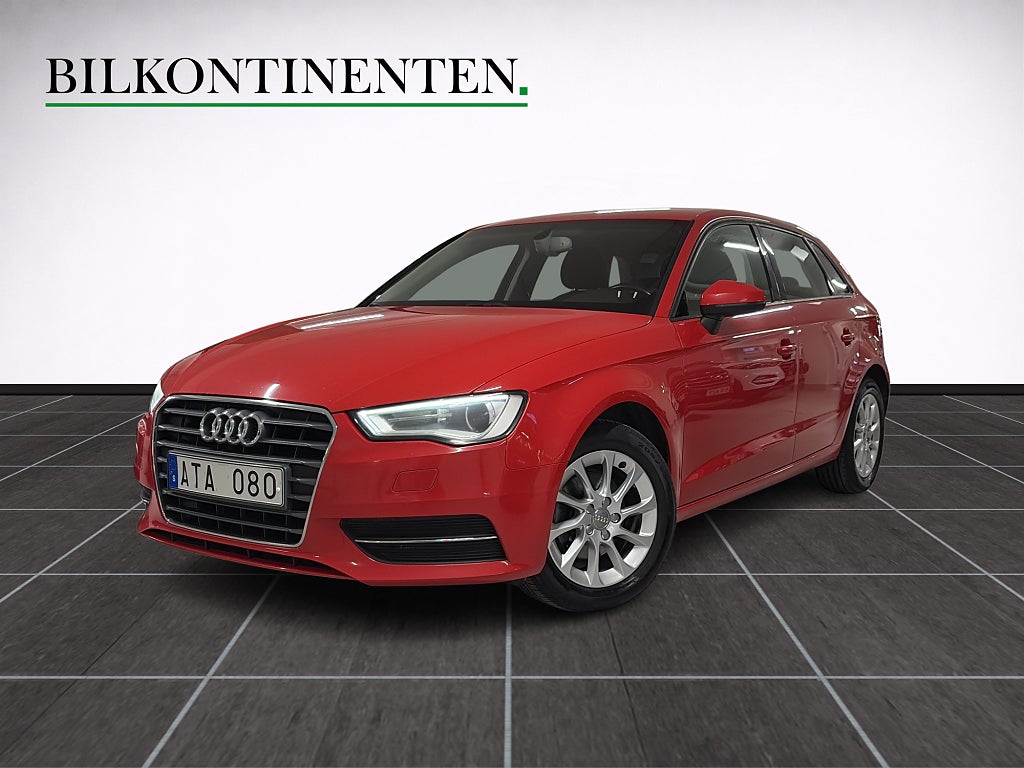 Audi A3 Sportback 1.6TDI Farthållare Bluetooth Isofix Välservad