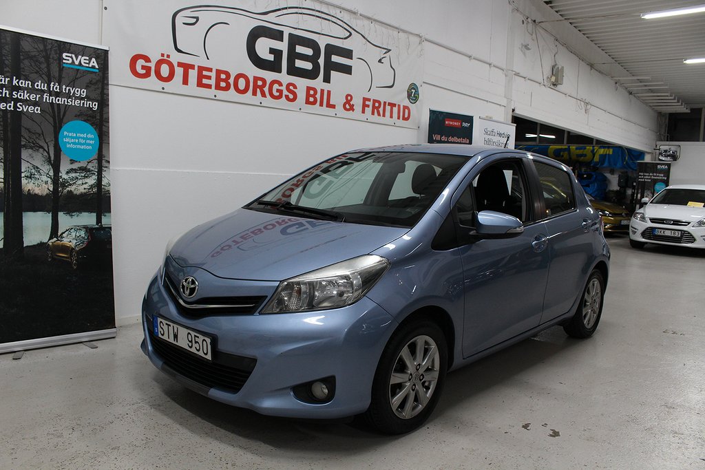 Toyota Yaris 5-dörr 1.33 Dual VVT-i *Dragkrok /Nyservad*