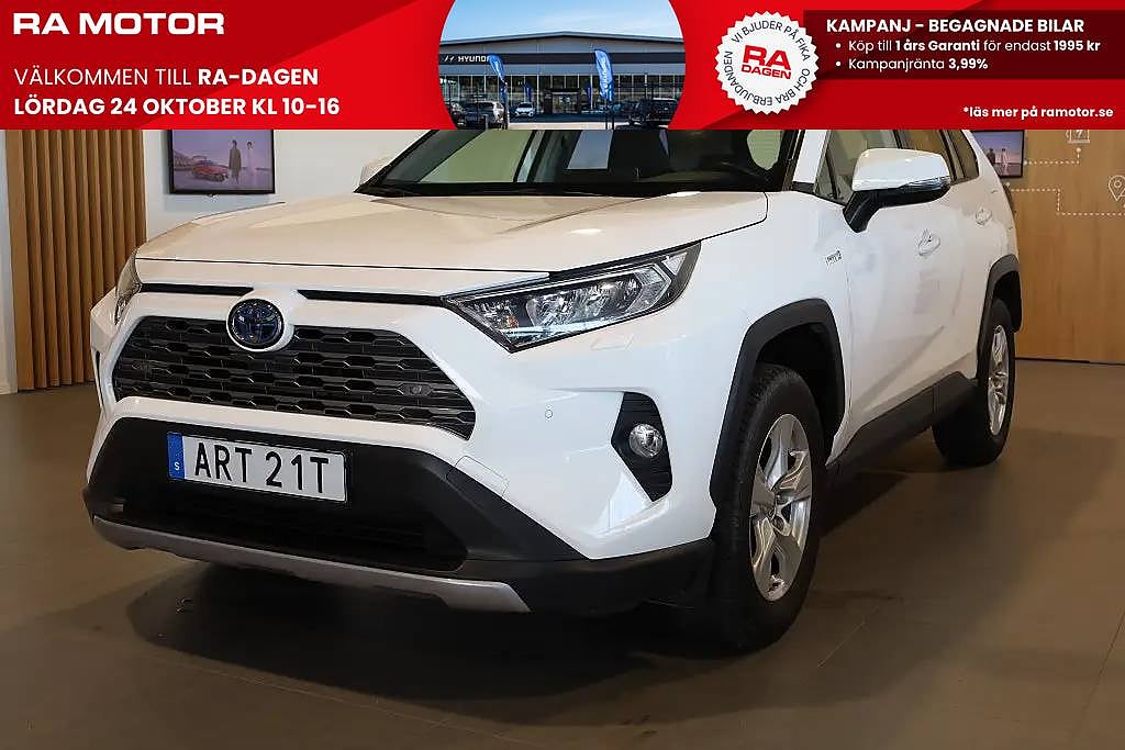 Toyota RAV4 Hybrid AWD-i E-CVT Active Kamera Rattvärme Keyless 2021