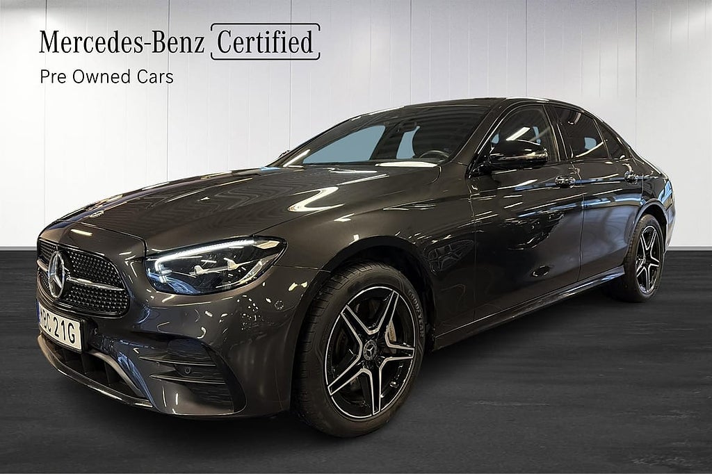 Mercedes-Benz E 300 e 4MATIC Moms/AMG-exteriör/Burmester/Nightpack...