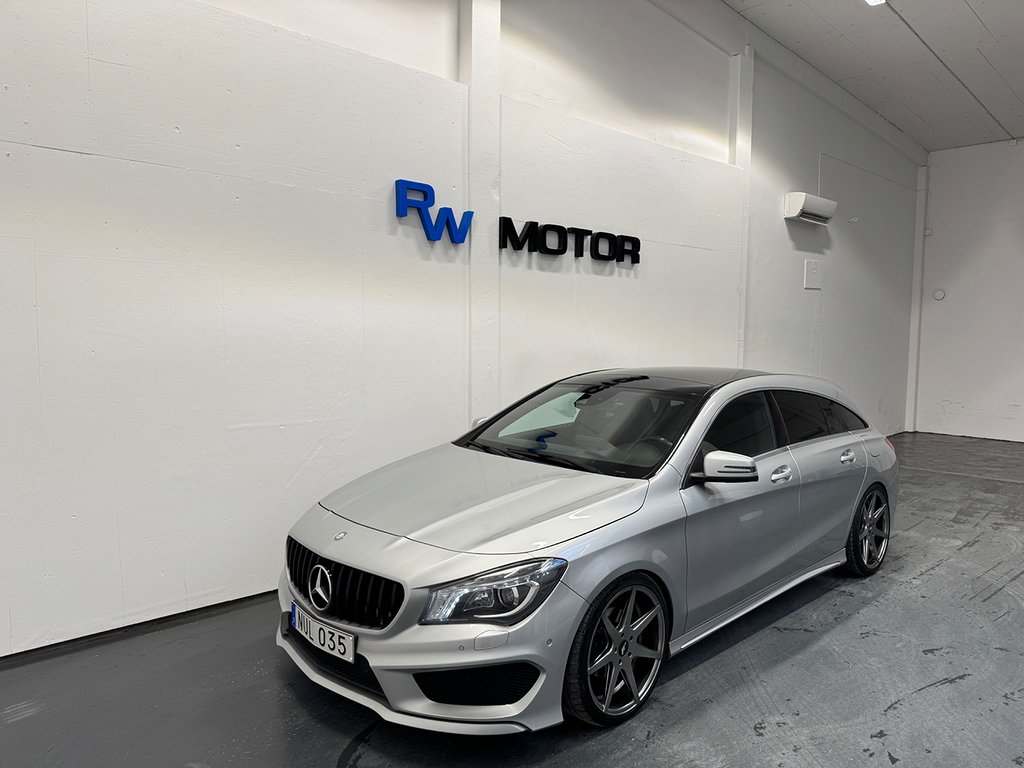 Mercedes-Benz CLA 200 Shooting Brake AMG Pano H/K B-kamera