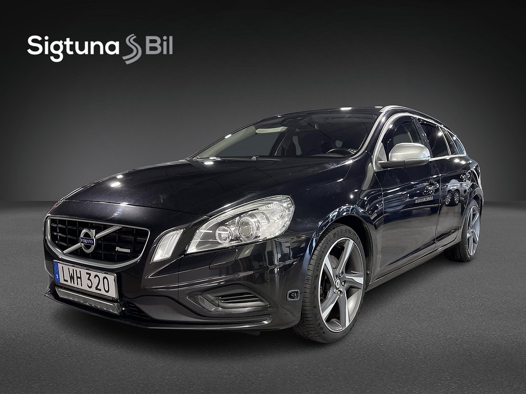 Volvo V60 T5 240HK / AUT / R-DESIGN / M-VÄRMARE