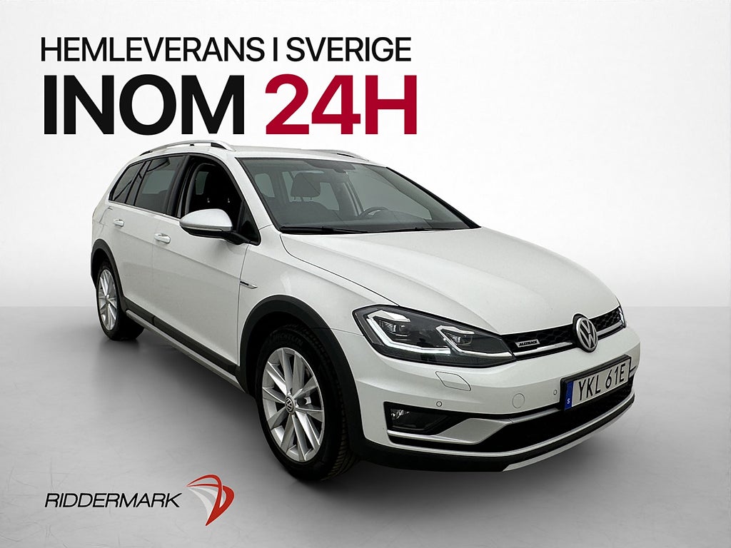 Volkswagen Golf Alltrack TDI 4M Massage Värmare Kamera Drag