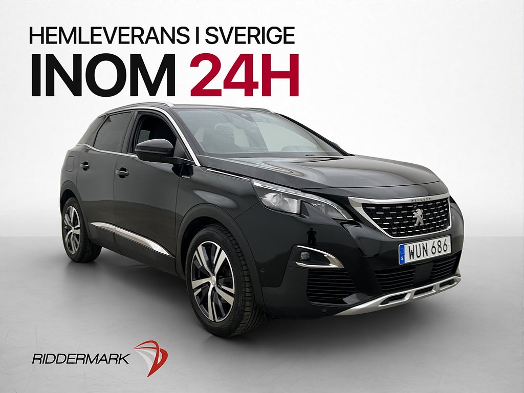 Peugeot 3008 1.6 165hk GT Kamera Pano CarPlay Focal Navi