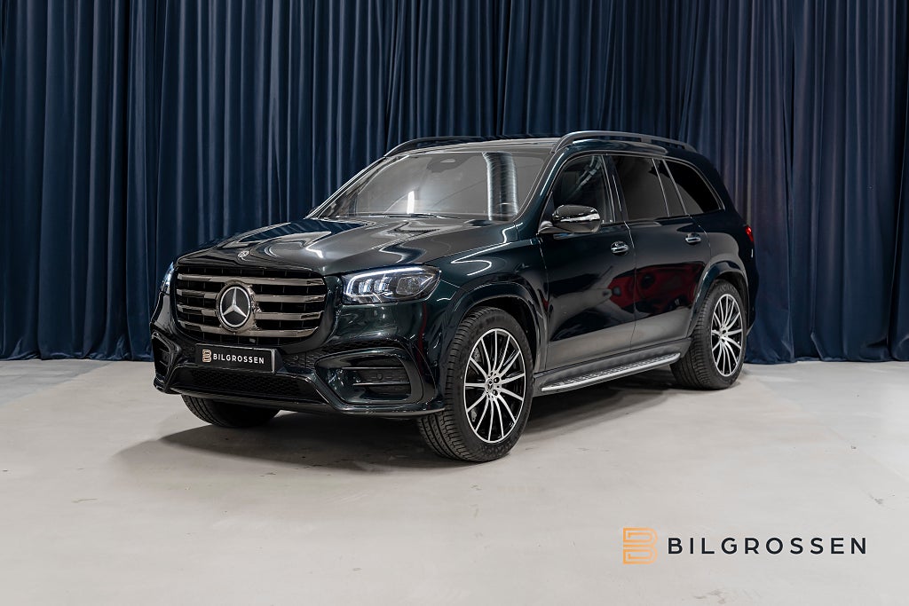 Mercedes-Benz GLS 450 d 4MATIC AMG 7-Sits Pano Burmester Luftdjädring 