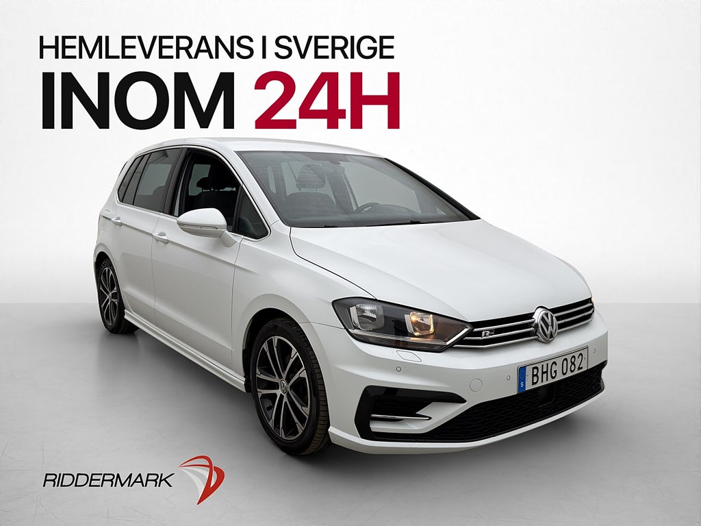 Volkswagen Golf Sportsvan 1.4 TSI R-Line M-Värm Kamera Drag