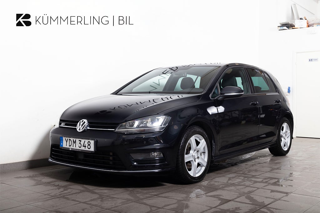 Volkswagen Golf 5-dörrar 2.0 TDI R-Line/Motorvärmare med fjärr/Carplay/Euro 6
