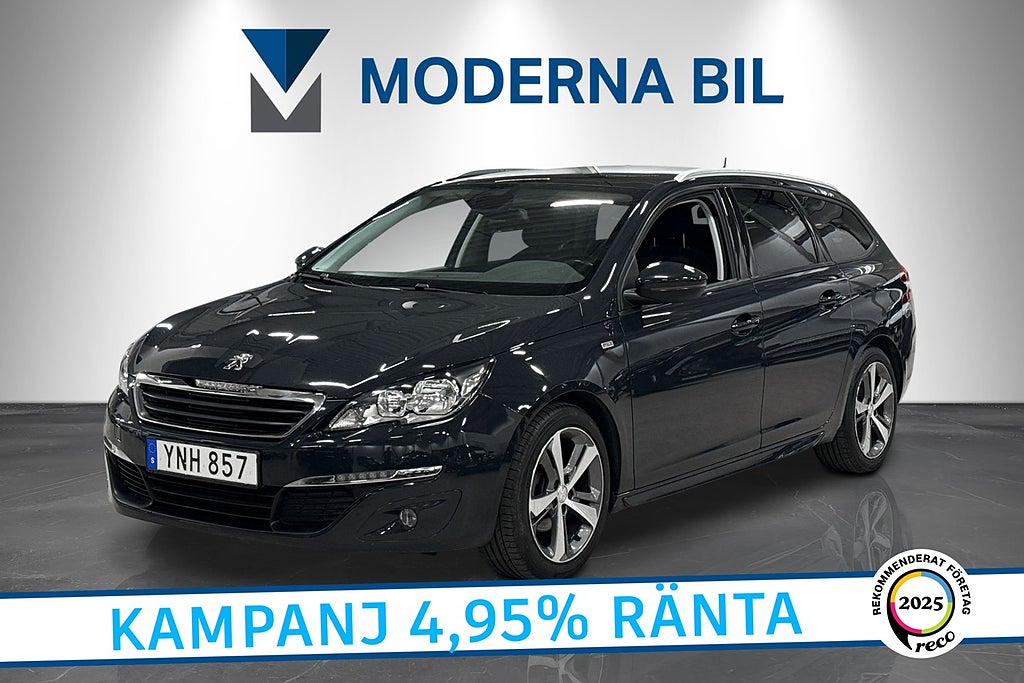 Peugeot 308 SW 1.2 PureTech Aut 130hk Active Pano B-kamera